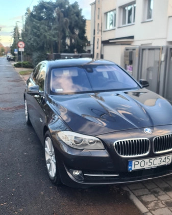 BMW Seria 5 cena 58900 przebieg: 196500, rok produkcji 2013 z Poznań małe 326